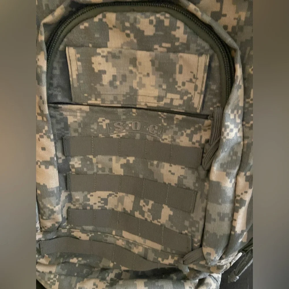 SOC Bugout Bag -‎ ACU Print Tactical Backpack